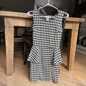 Cute Houndstooth Dress